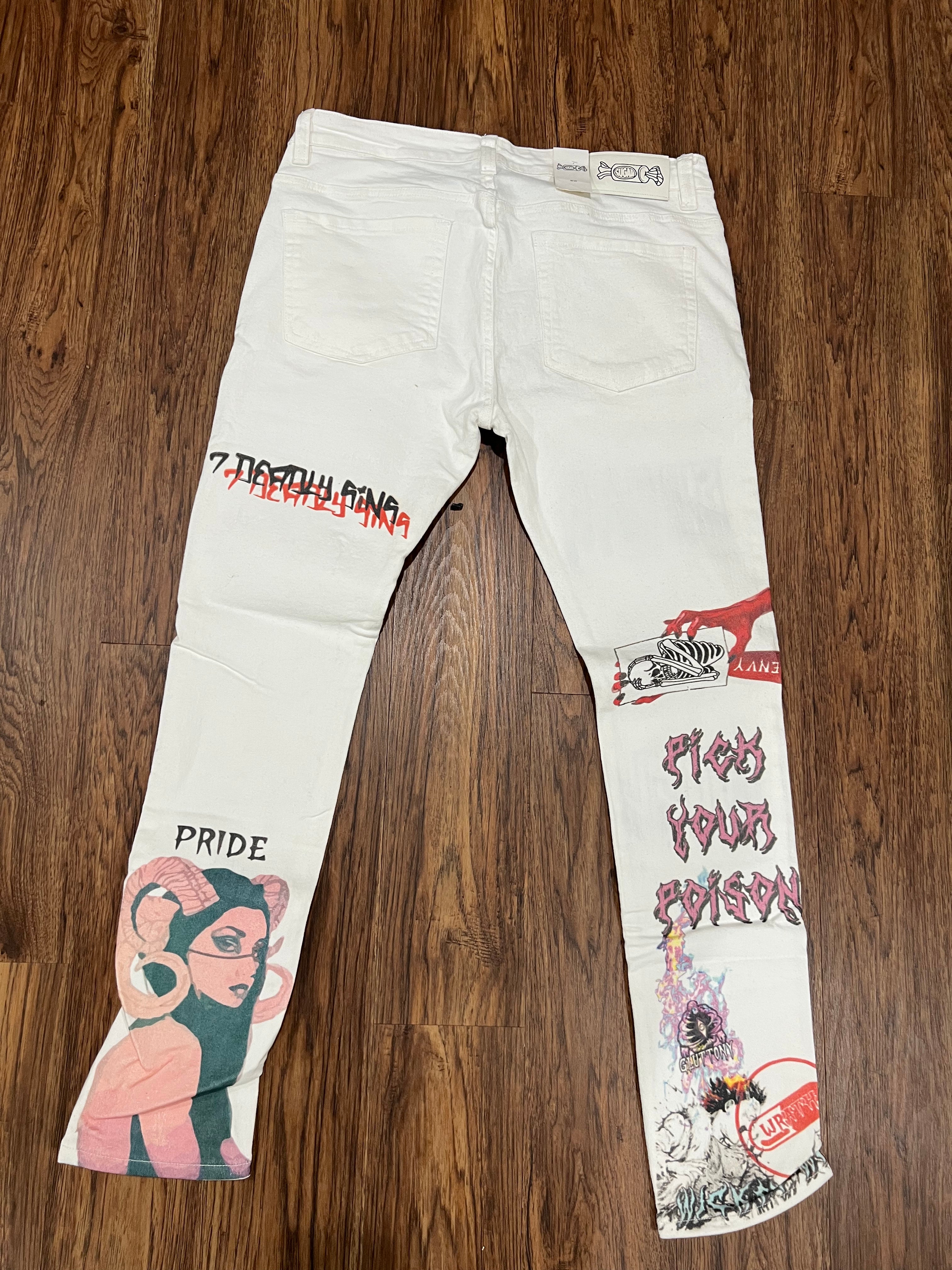 SUGAR HILL JEANS- WHITE