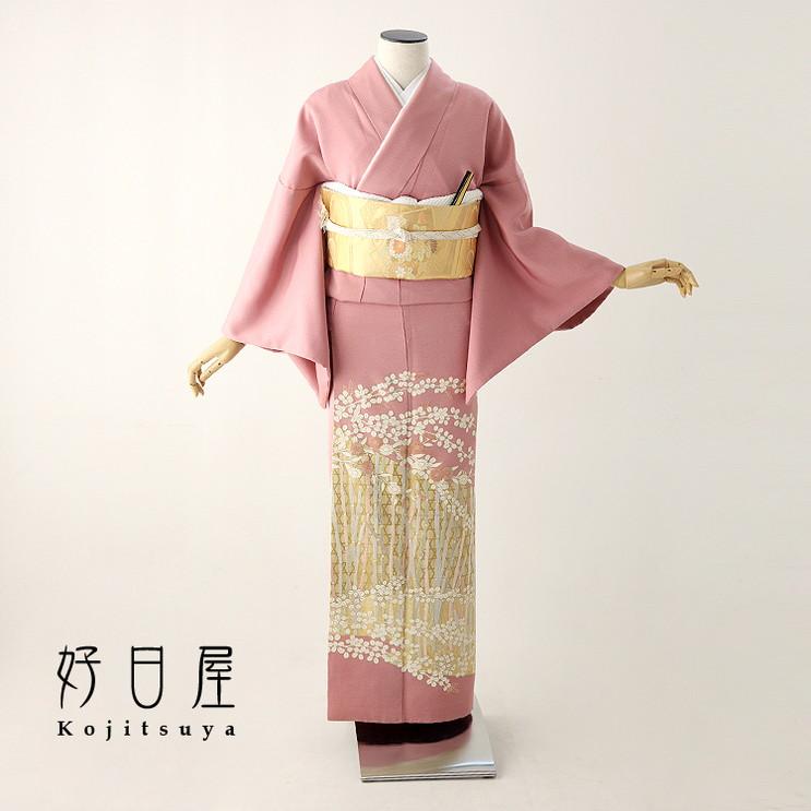 新しいコレクション 正絹色留袖レンタルフルセット「松 【レンタル】色 ...