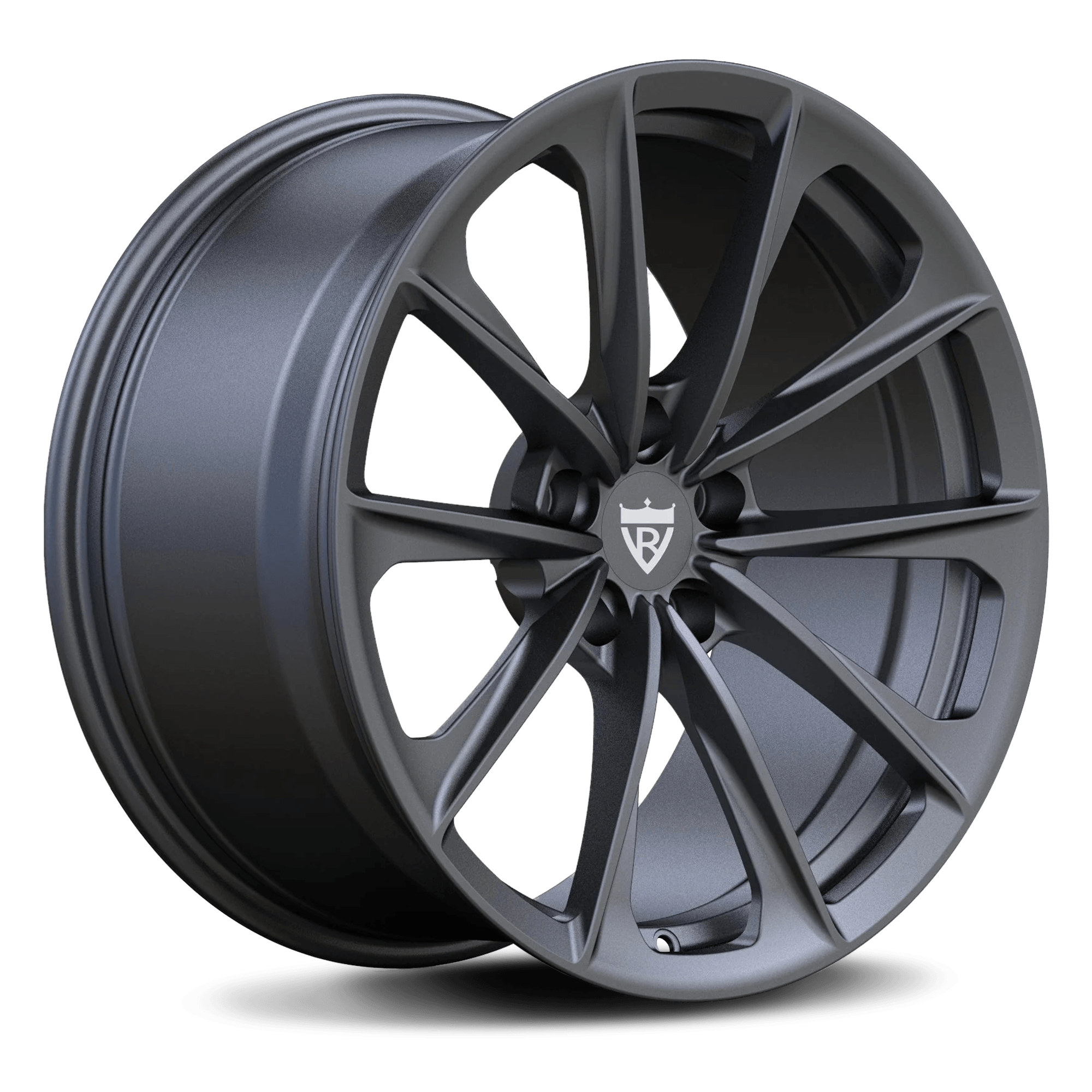 CUSTOM MONOBLOCK FORGED GUNMETAL WHEELS: RV-MC248