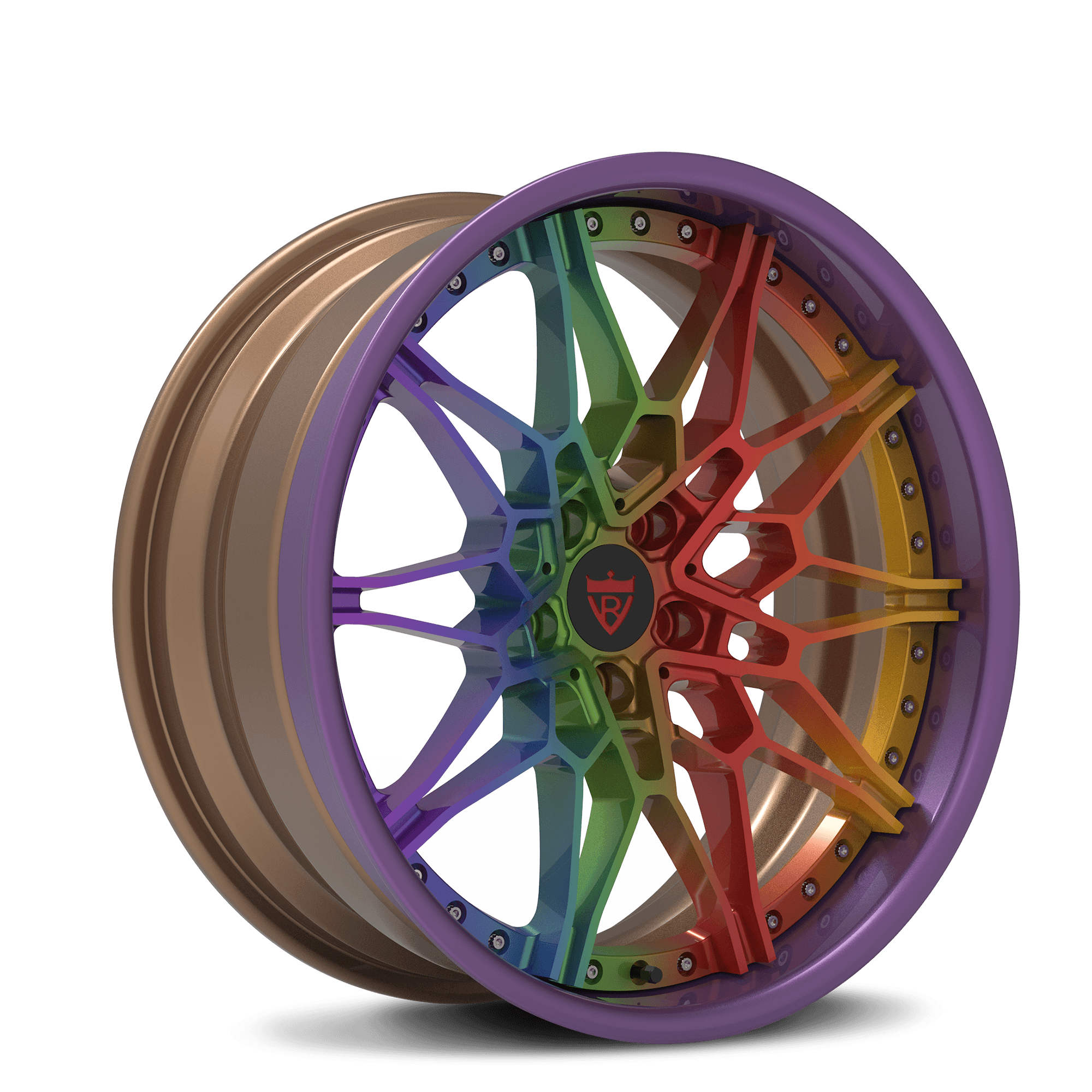 T&T FORGED 97-12 Forged Wheels 18 To 24 Inch + Color Selectable Custom  Wheels