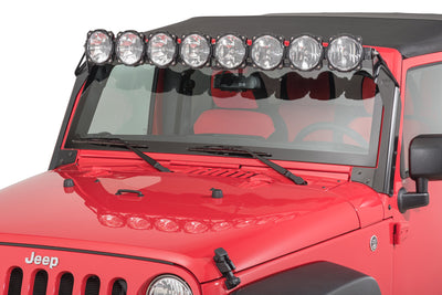 KC HiLiTES Gravity Pro6 LED Light Bar Kit for 18-22 Jeep Wrangler JL a –  Big Country Offroad