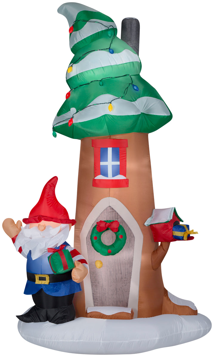 gnome christmas inflatable