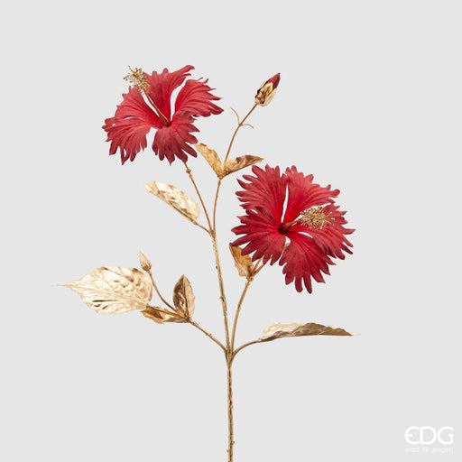 EDG Enzo De Gasperi Burgundy Poppy Branch Artificial Floral Stem - Fabulous  Fairytales