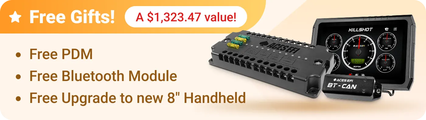 Free Upgrade to new 8" Handheld+Free PDM+Free BT Module