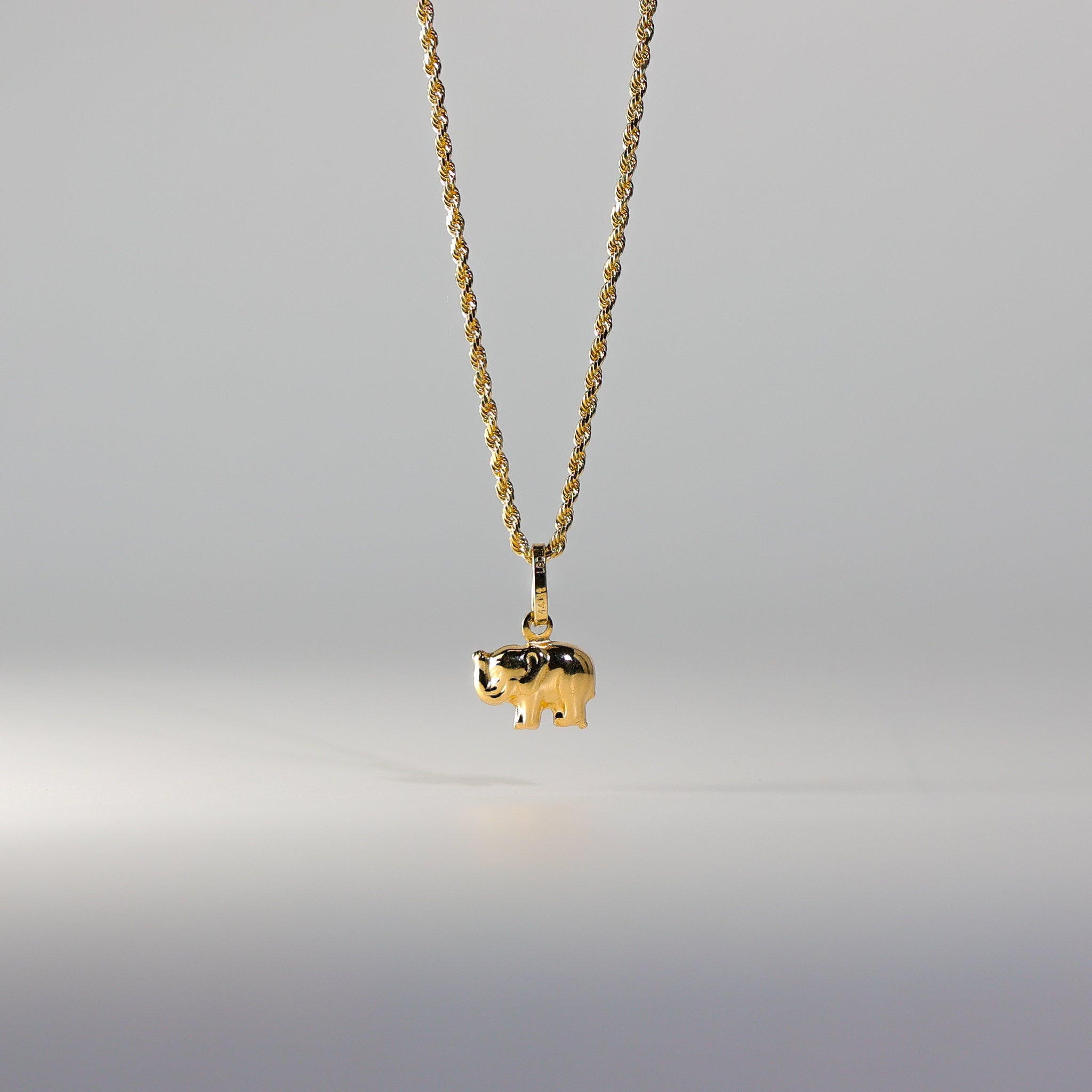 Gold sales elephant chain