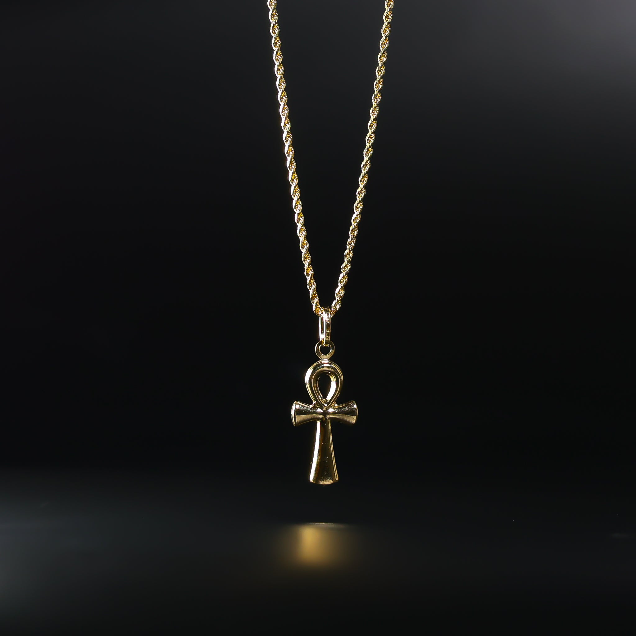 Ankh Necklace - Gold – Ethnic Expressions