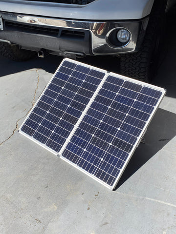 Solar panels for off grid electrical system