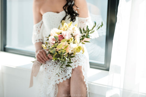 Bridal Bouquet | Clover Blooms Upper Hutt Florist Wellington