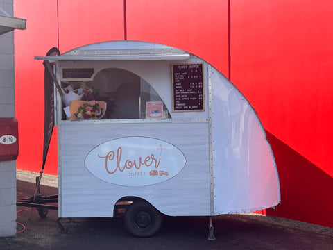 Clover Bloom Cart | Clover Coffee | Upper Hutt Florist
