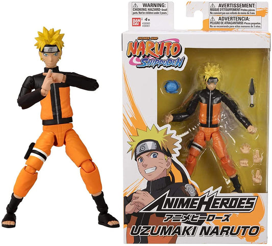 Figurine Naruto Shippuden - Namikaze Minato - Anime Heroes (Bandai)