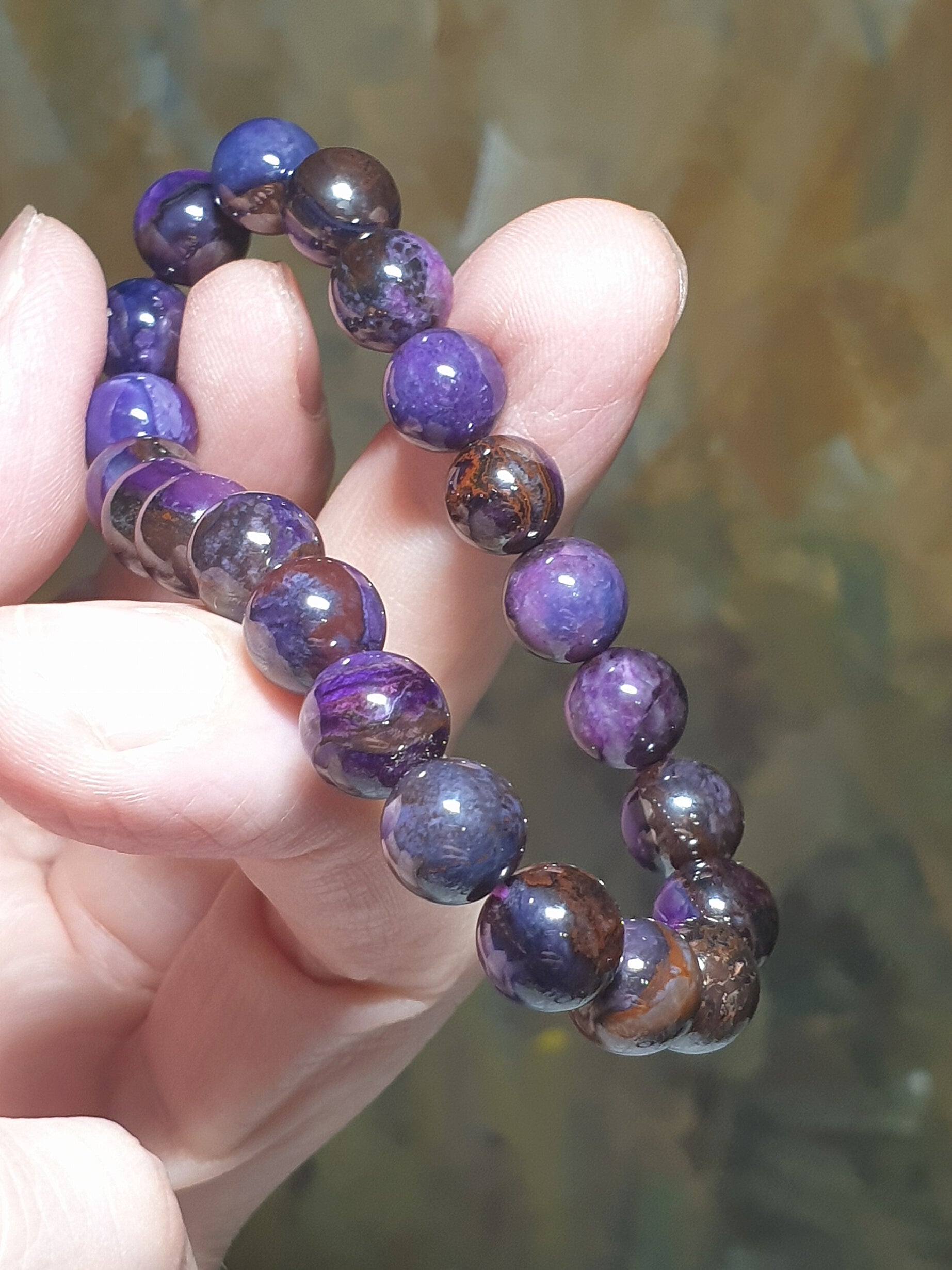 Buy Sugilite Bracelet Online In India  Etsy India