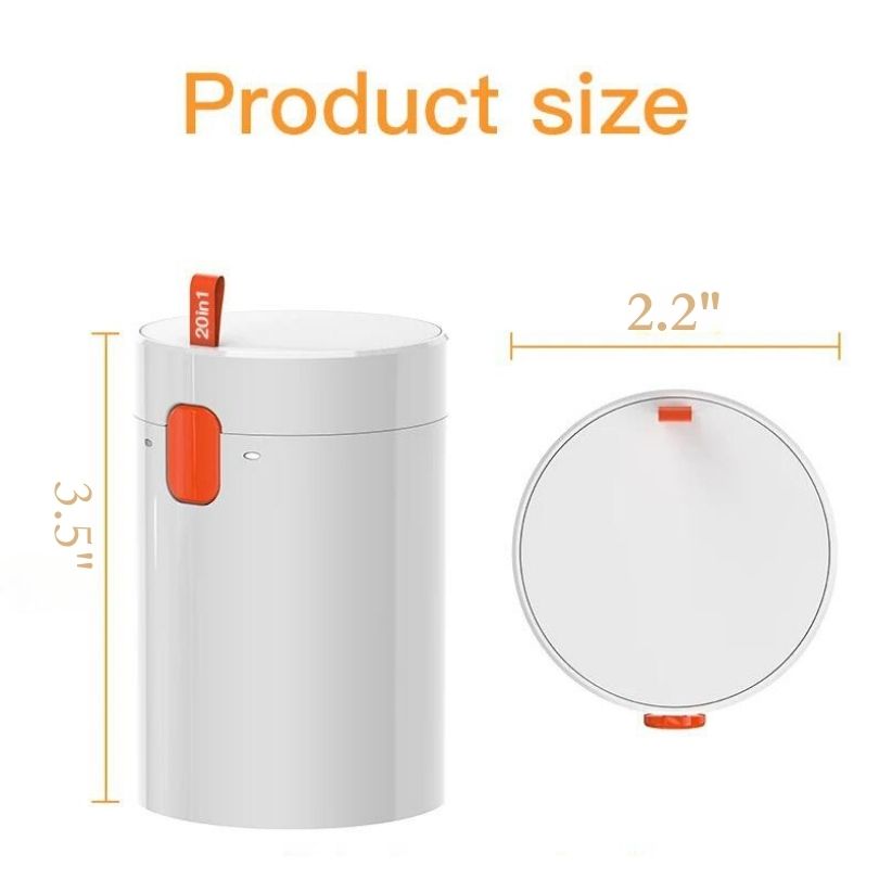 size chart for cleaning kit