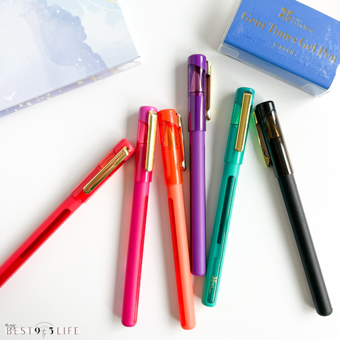 Erin Condren Gem Tones Gel Pen 6-Pack