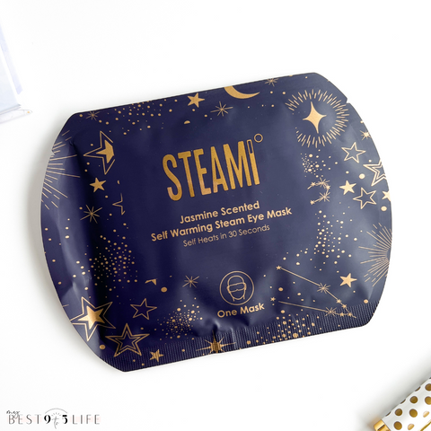 Steami Jasmine Scented Self Warming Steam Eye Mask Vitamasques