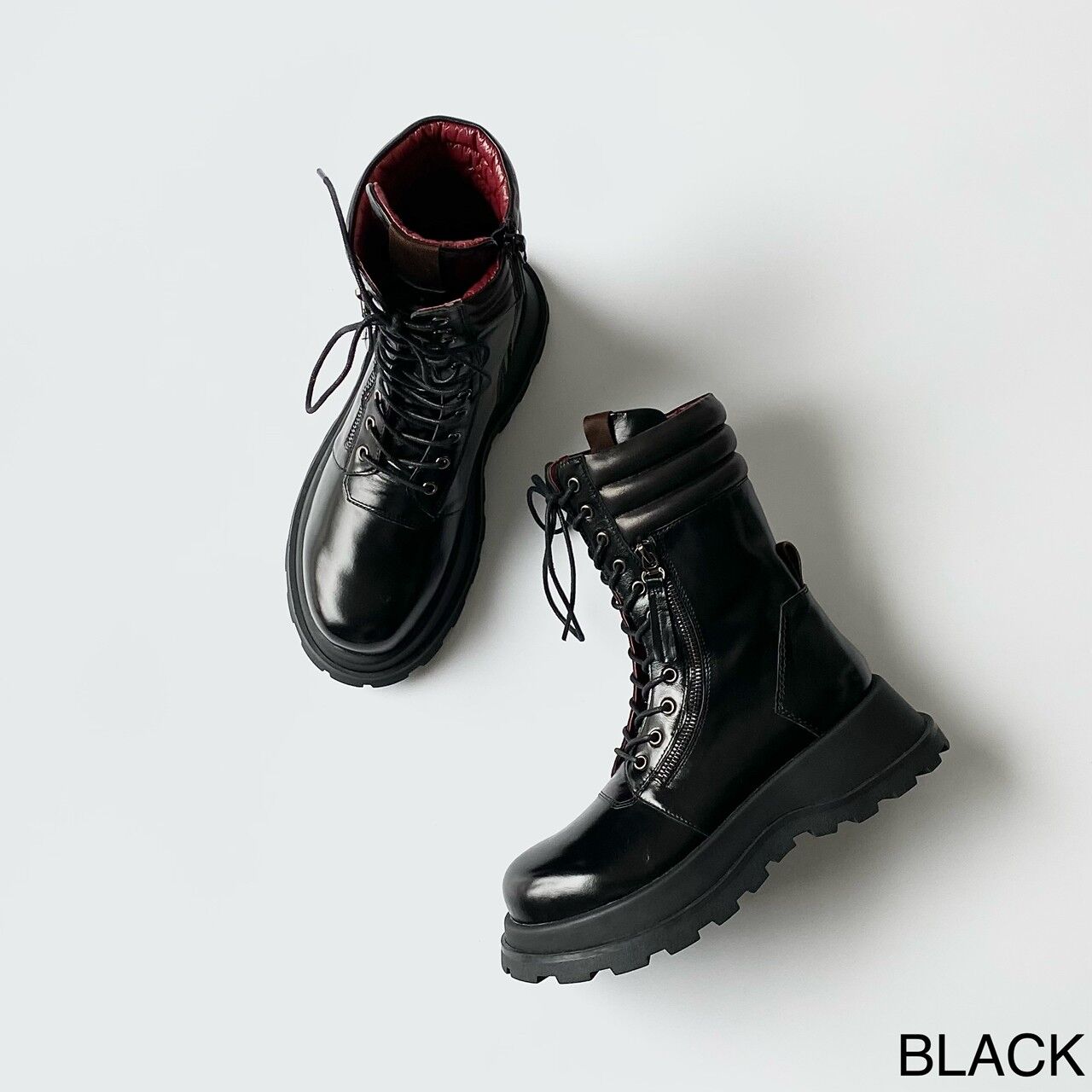 BLACK / 36 (23.0cm)
