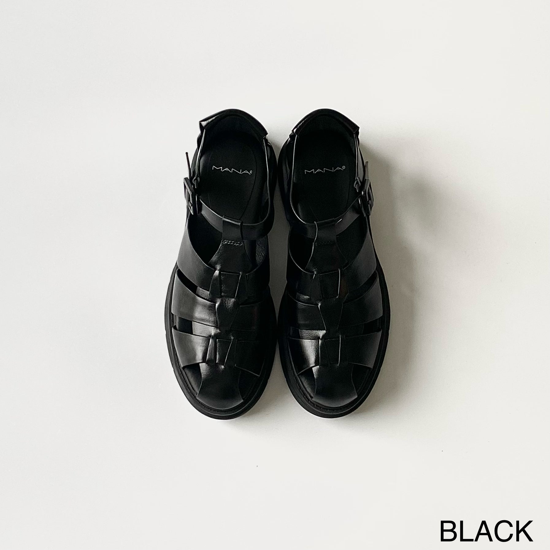 BLACK / 34(22.0cm)