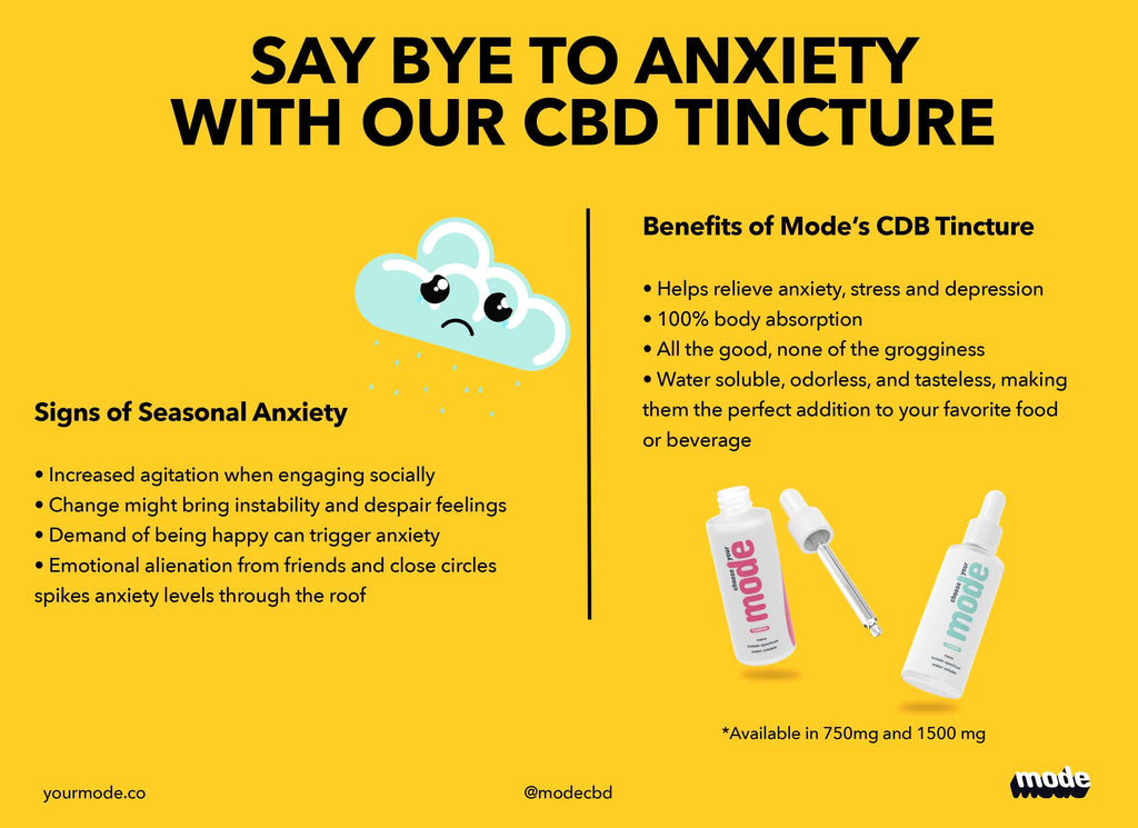 Say Hello to Spring and Bye to Anxiety With Our CBD Tincture