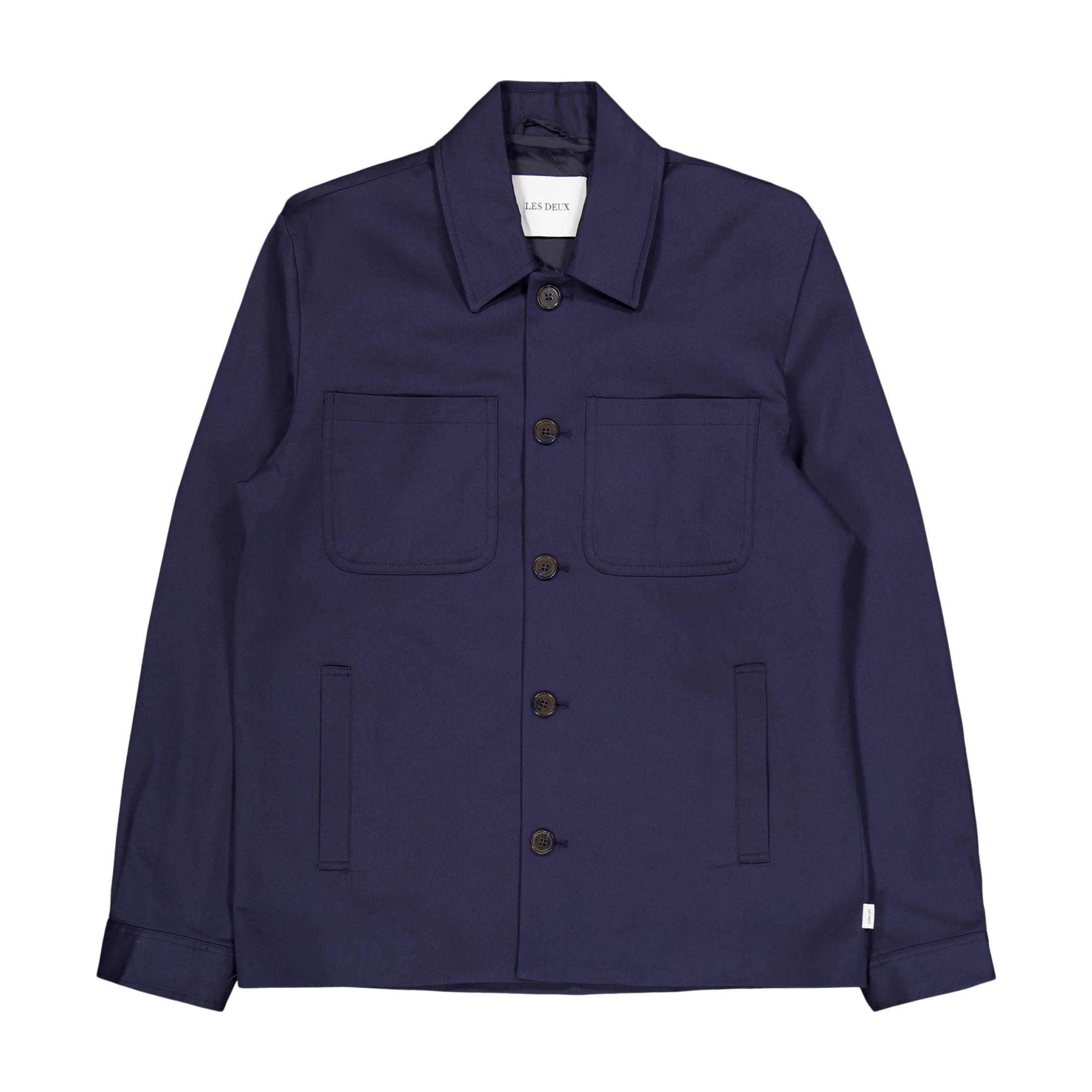 Image of Marseille Cotton Jacket Dark Navy