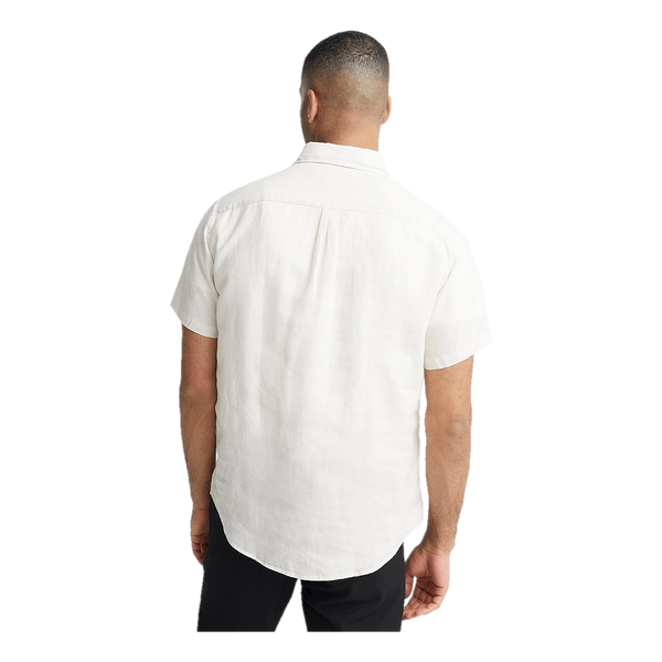 Chris Linen Ss Shirt Ivory