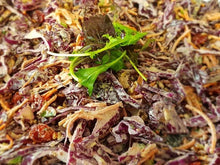 Load image into Gallery viewer, Red Cabbage Slaw with Cranberry, Sweet Chilli Mayo, Walnuts (GF)
