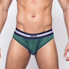 2eros - Mens Underwear - Briefs for Men - Aktiv NRG Brief Green - Green - 1  x SIZE L at  Men's Clothing store