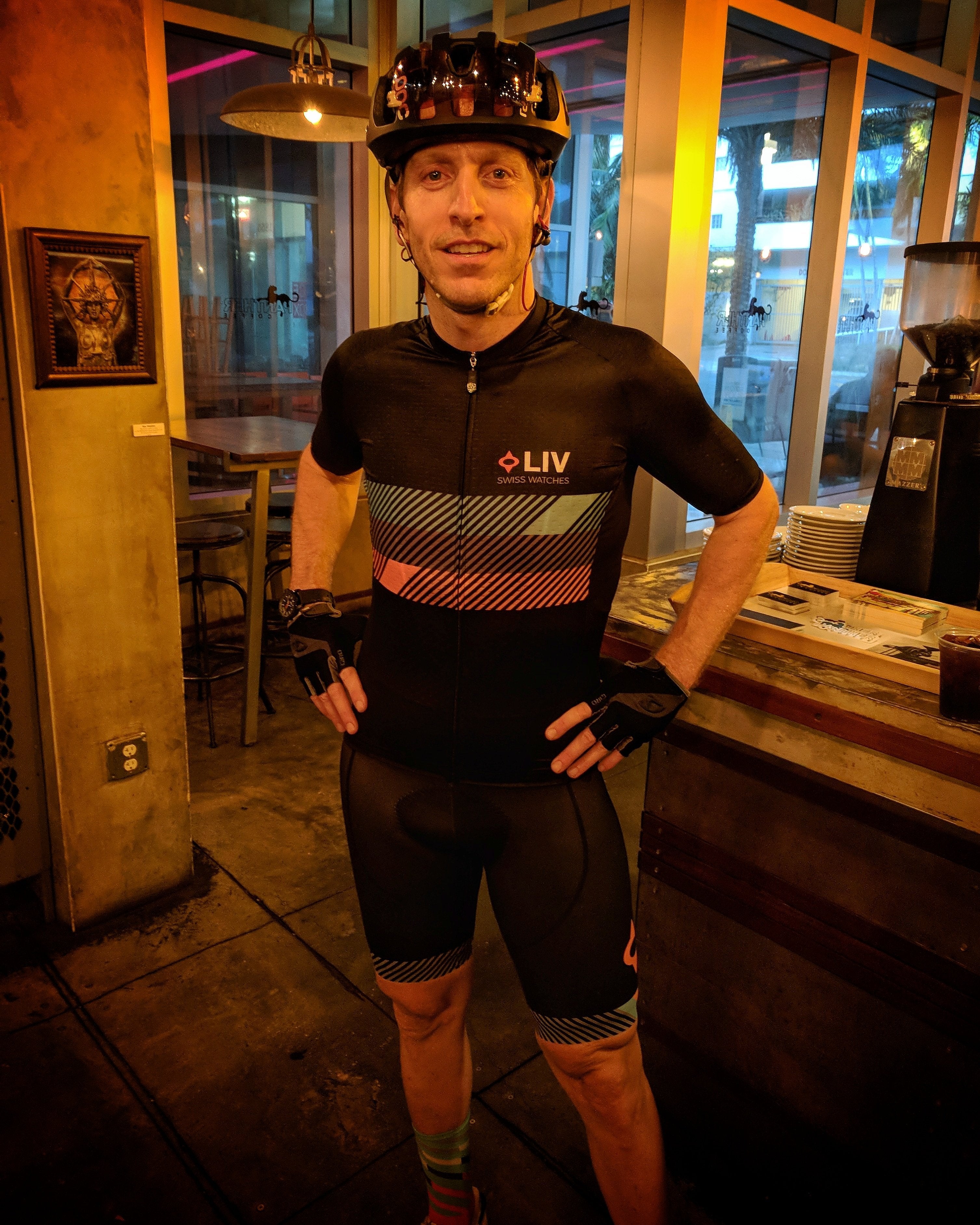 LIV / Attaquer First Edition Kit **ONLY FOR THE HARDCORE** Large Bib - Coffee Pace product image