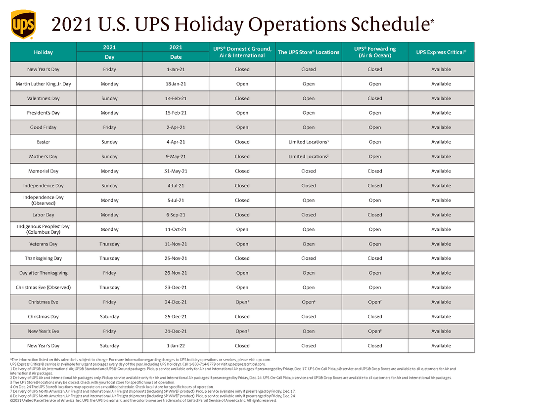 Ups 2024 Schedule Becca Carmine