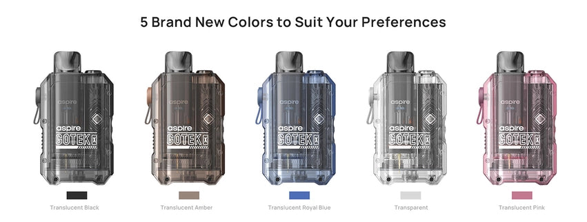 Aspire gotek x colors