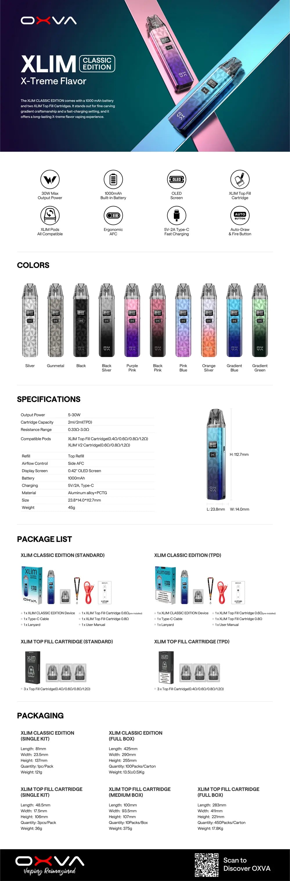 Oxva MTL pod its price in Pakistan