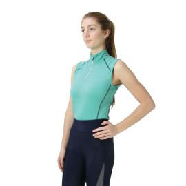 Buy HY Sport Active Sleeveless Top Rosette Red  | Online for Equine