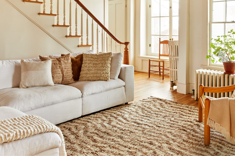 NuStory: Natural Feathers Rug