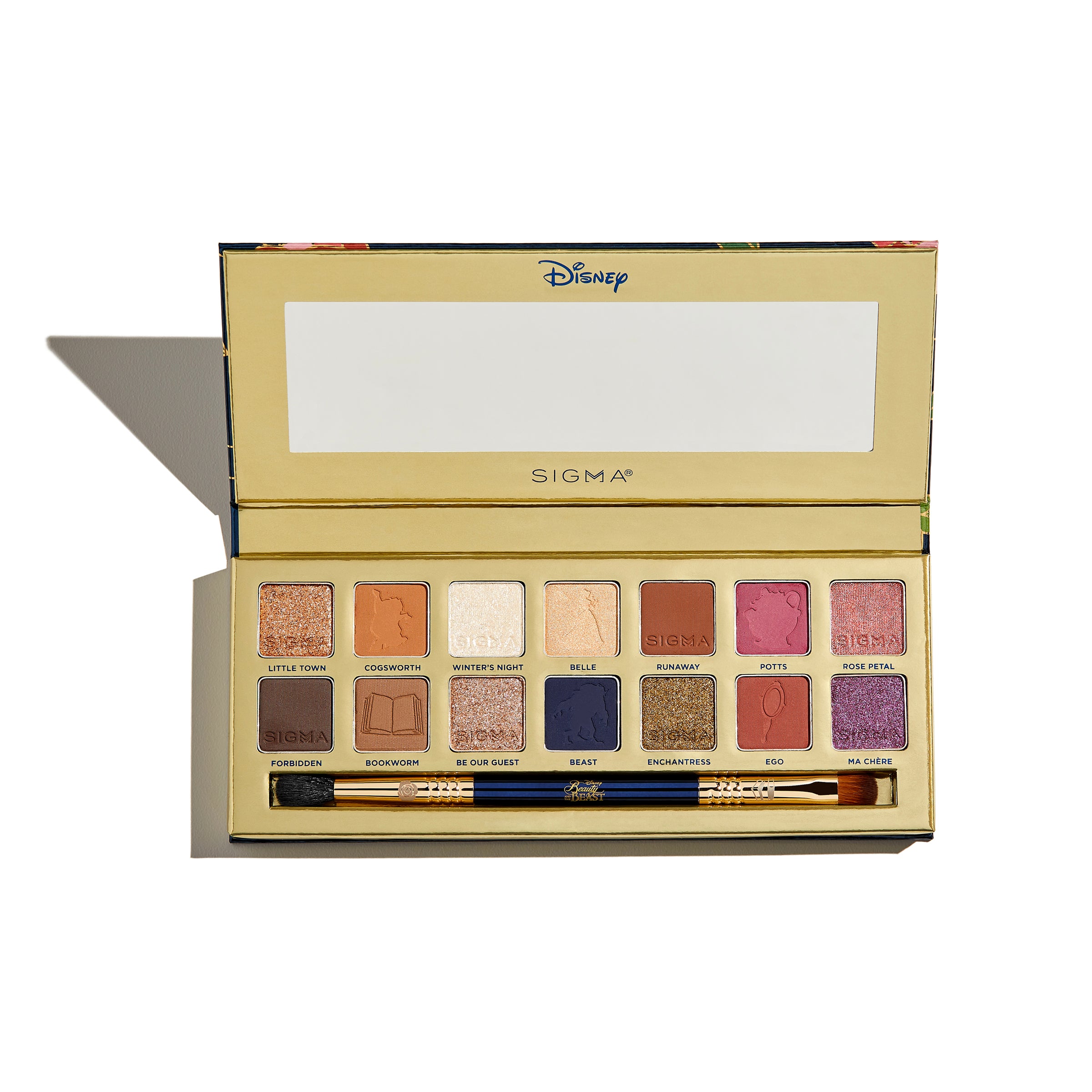 Image of DISNEY BEAUTY AND THE BEAST EYESHADOW PALETTE