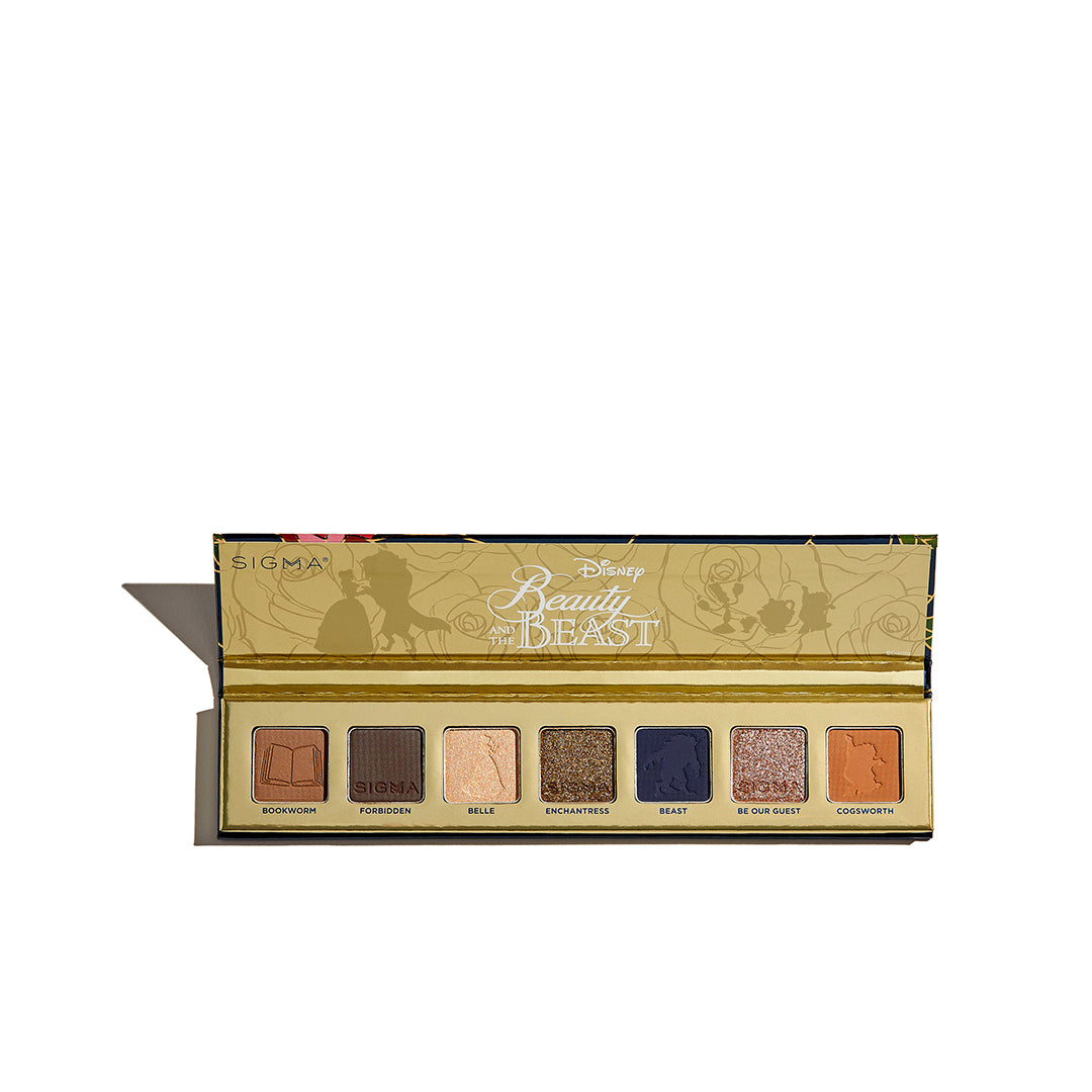 Image of DISNEY BEAUTY AND THE BEAST MINI EYESHADOW PALETTE
