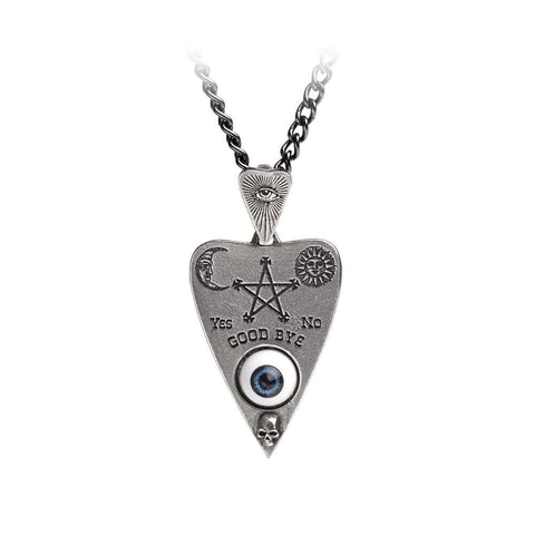 halloween accessories; an Ouija Planchette pendant
