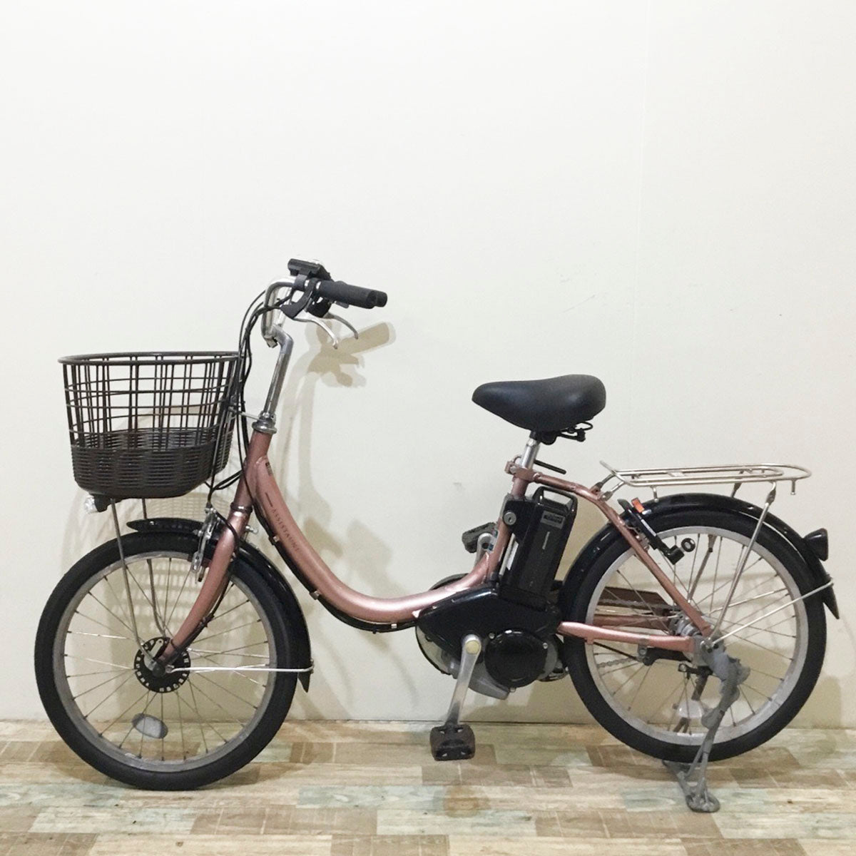 電動自転車【中古車】ブリヂストン アシスタ ユニ ピンク KT089