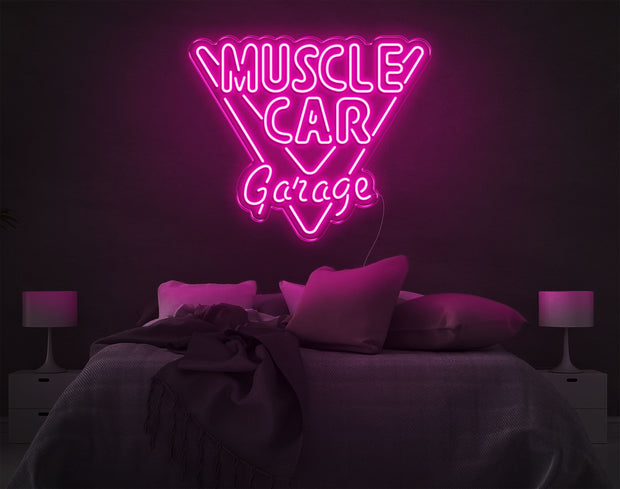 Muscle Car Garage LED Neon Sign