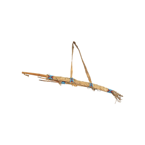 Sioux Bow and Quiver, Native, Weapon, Bow and Arrow