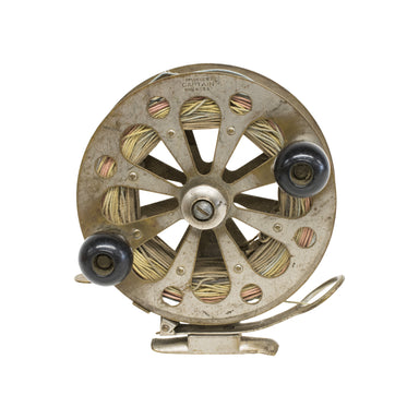 Vintage PFLUEGER Sal-Trout NO. 1554 Fly Fishing Reel w/ Fly Fishing Line  Clean