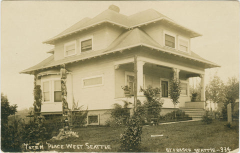 J.E. Standley's West Seattle Home "Totem Place"
