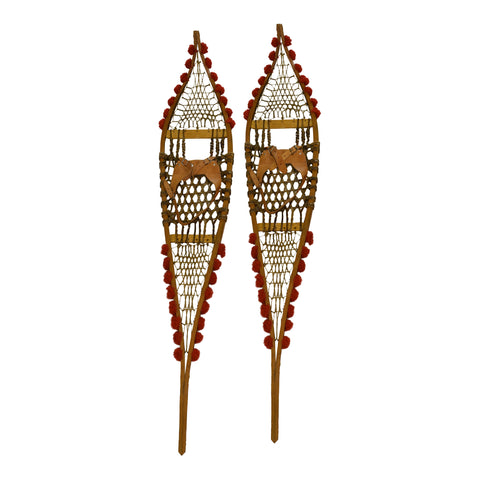 Northeast Native American Snowshoes, Native, Snowshoes, Other