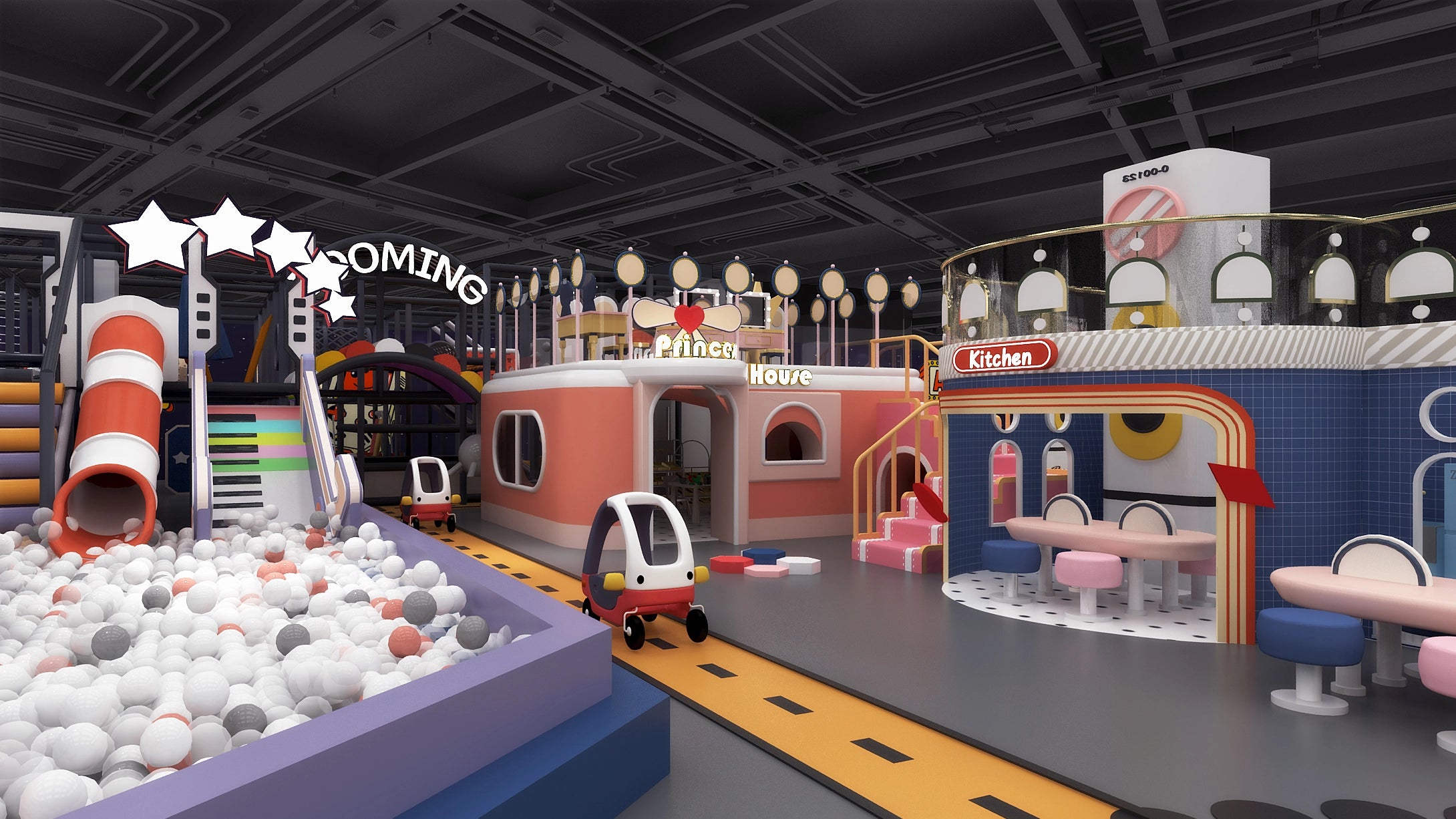 INDOOR COMMERCIAL PLAYGROUND