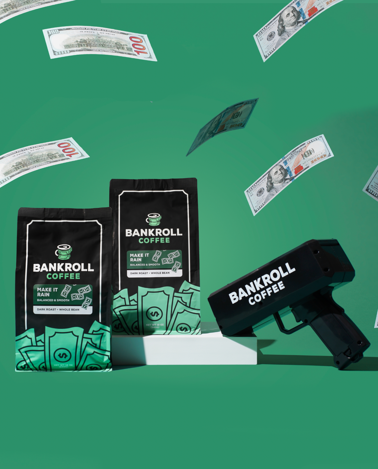 Make it Rain x Money Gun Bundle - Bankroll Coffee product image