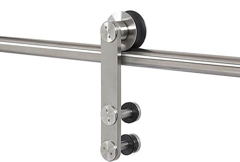 stainless steel barn door hardware