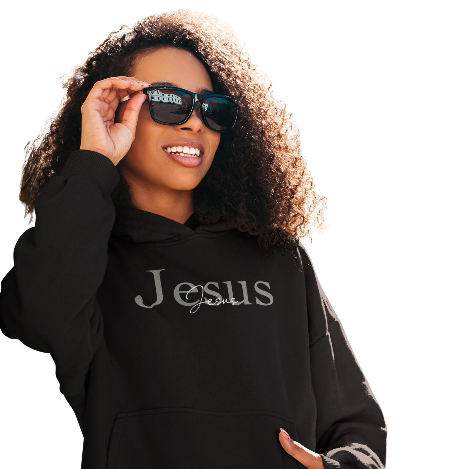 Jesus- Hooded sweatshirt (Available in more colors)