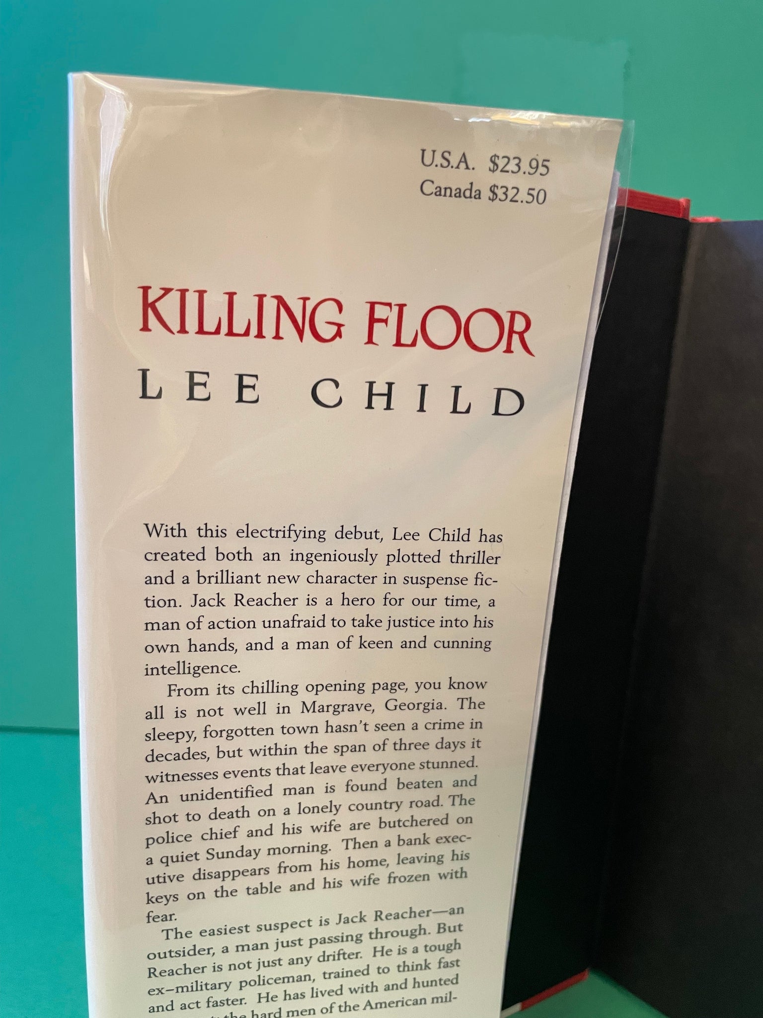 The Killing Floor, by Lee Child – Curmudgeon Books of Denver