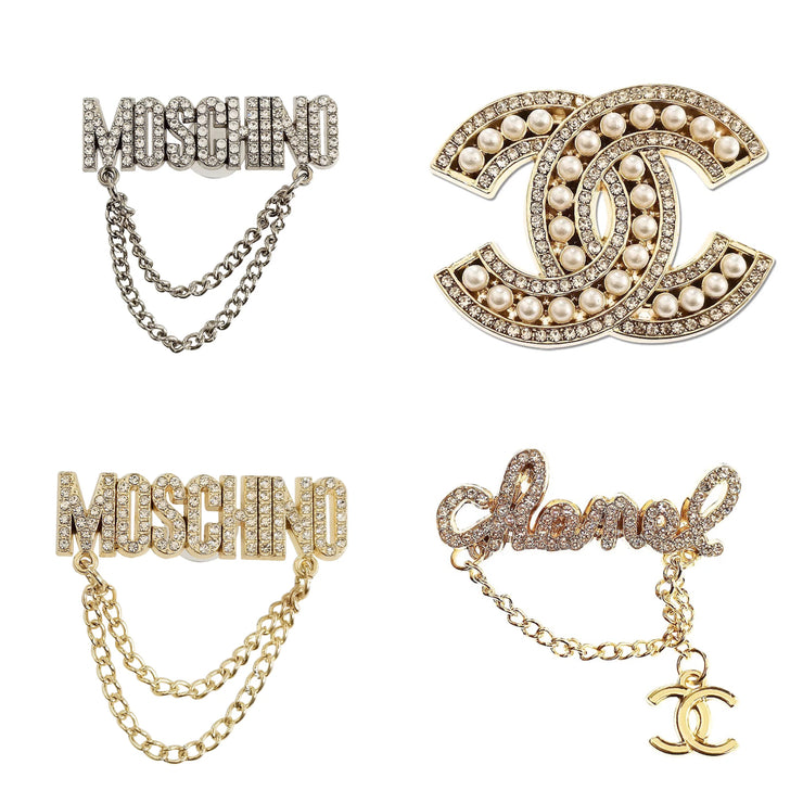 chanel bling charms for crocs