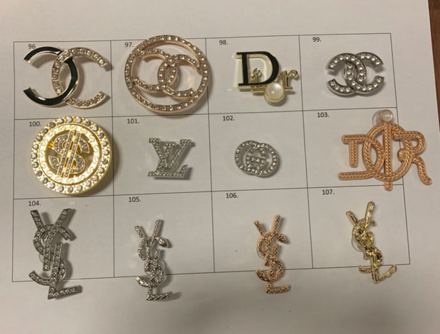 designer charms for crocs louis vuitton chanel