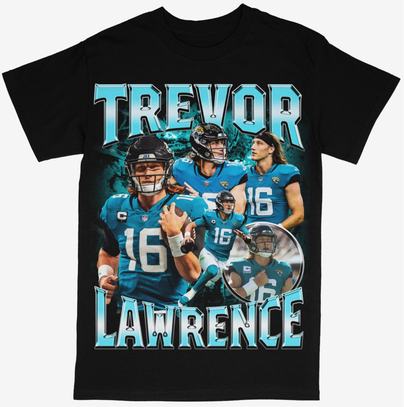 Trevor Lawrence Tee Shirt Jacksonville Jaguars NFL Football - STREETWEAR