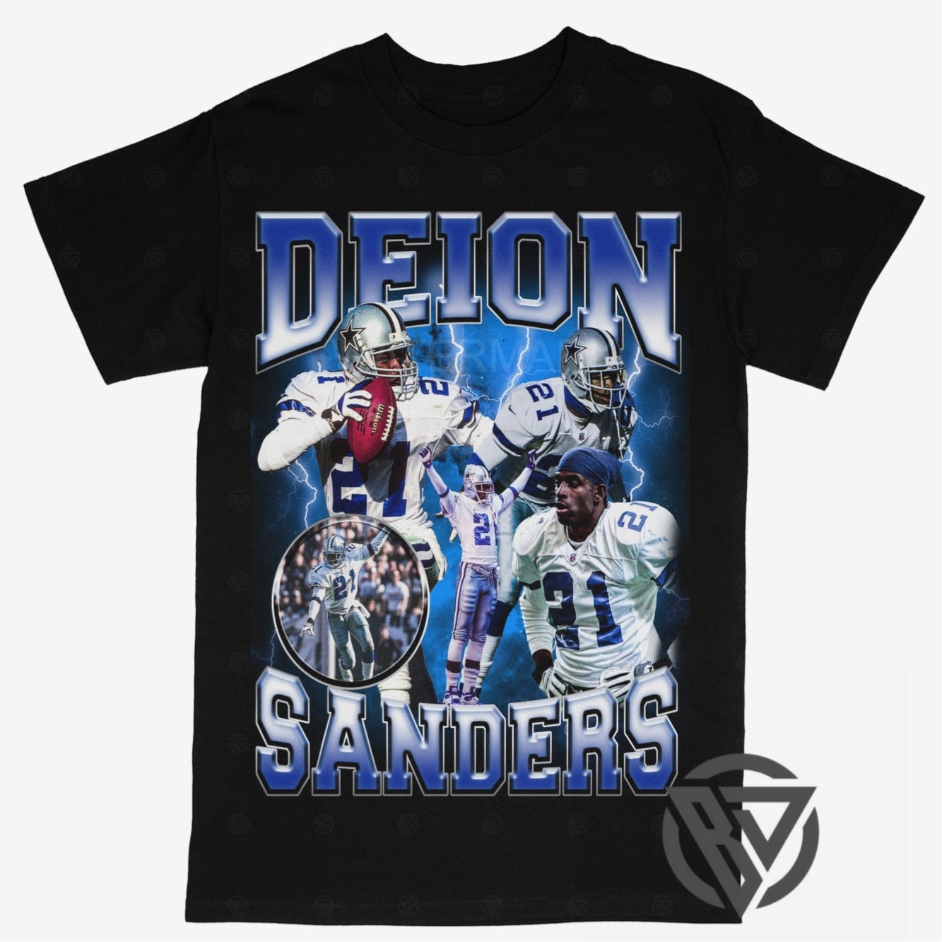 Deion Sanders Tee Shirt Dallas Cowboys Football - STREETWEAR