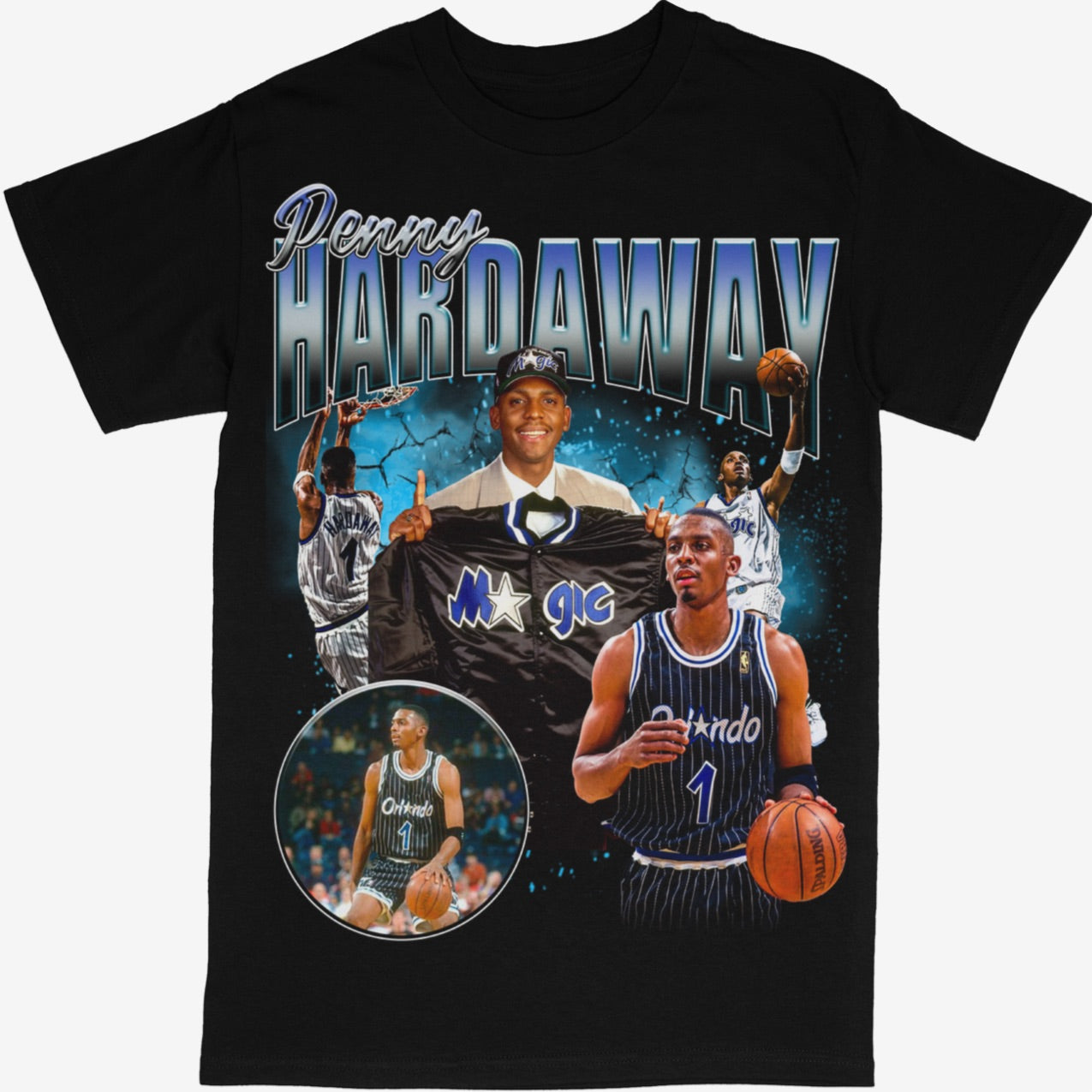 Penny Hardaway Tee Shirt Orlando Magic NBA Basketball ( Draft Day ) - STREETWEAR